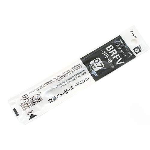 [Set of 10] Pilot oil-based ballpoint pen refill fine point (0.7mm) black BRFV-10F-B