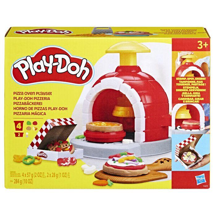Play-Doh Four a pizza, Pâte a modeler, Machine a café jouet pour enfants des 3 ans, Kitchen Creation