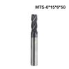Solid Carbide Roughing Milling Cutter (VHM) With 4teeth AlTiN Coating For HPC For All Manual Or CNC Milling Machines