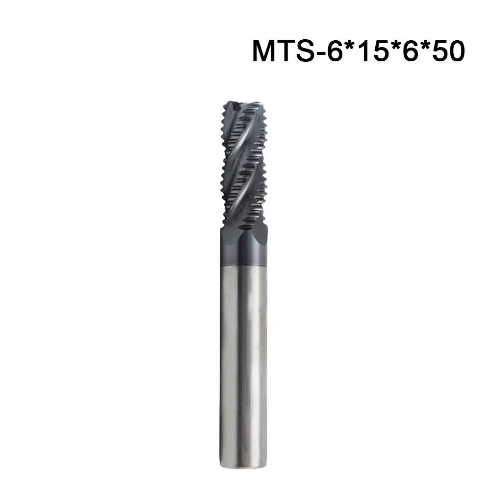 Solid Carbide Roughing Milling Cutter (VHM) With 4teeth AlTiN Coating For HPC For All Manual Or CNC Milling Machines