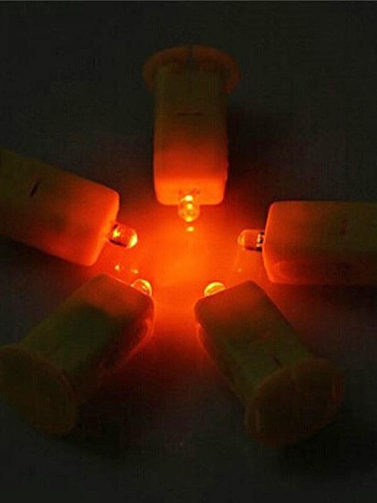 2pcs LED Lantern Lights Wick Waterproof Lanterns Balloons Light Party Supplies