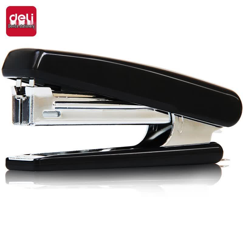 Deli 0221 Portable Stapler, No. 10 Staples, 3-Pack