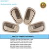 Interior Ide Door Handles For Toyota Corolla Chevy Prizm Manual Lock 1998 1999 2000 2001 2002 Front Rear Driver Passenger Door Handle Replace OE#