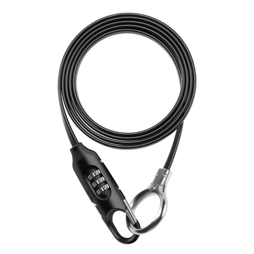 High Strength Bicycle Password Lock 150cm Length Anti-theft Bike Lock  Helmet Lock