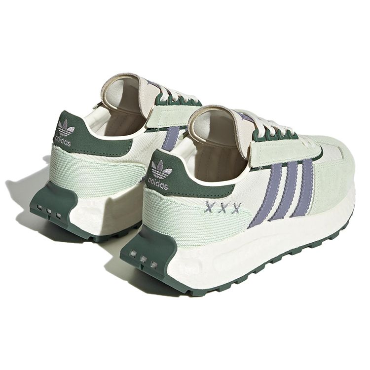 Adidas Retropy E5 Light Green Purple Women Sneakers Cloud-White IE1925