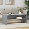 Coffee Table Grey Sonoma 100 x 50 x 40 cm Particleboard