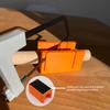 Compact Saw Guide with 45 and 90 Degree Cutting Slots Saw Storage Mitre Box Lightweight for Woodworking Precise Bevel