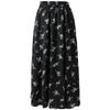Sancai 2026 Women's Floral High-Waist A-Line Skirt