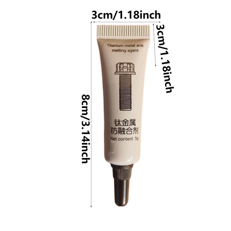 High Temperature Grease Waterproof Titanium Metal Melt Solvent Tube Grease High Temperature Resistant Grease For Standard Parts