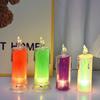 Teardrop Candle Light: Elegant Bedside & Restaurant Atmosphere Lamp