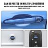 4pcs Car Styling Door Lock Sticker Keyhole Anti-blocking Protection for Ford Focus 2 3 MK2 MK3 Mondeo Fiesta Ranger Mustang Kuga