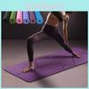 6 mm yogamatta positionlinje halkfri mattmatta nybörjare miljömässig fitness