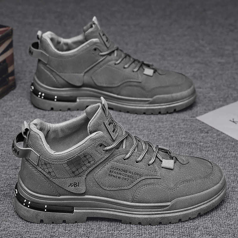 Synthetic Leather Demi-season Luxury Brand Sneakers Woman Boots Sneakers Spring Shoes Hiking Sports Trendy Cheapest