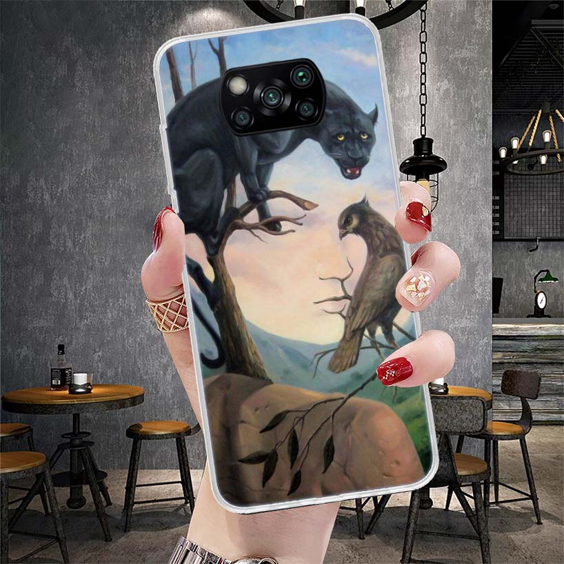 Salvador Dali Art Soft Phone Case For Xiaomi Redmi 15C 15 13C 13 Poco X5 X6 X7 F7 Ultra M7 12C 12 10 10C 9C 9A 9T 9 Fundas Poco
