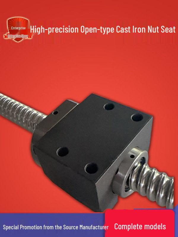 MLM Precision Iron Nut Seat Slide Module 2505/3205/4010/5010 for CNC Machines