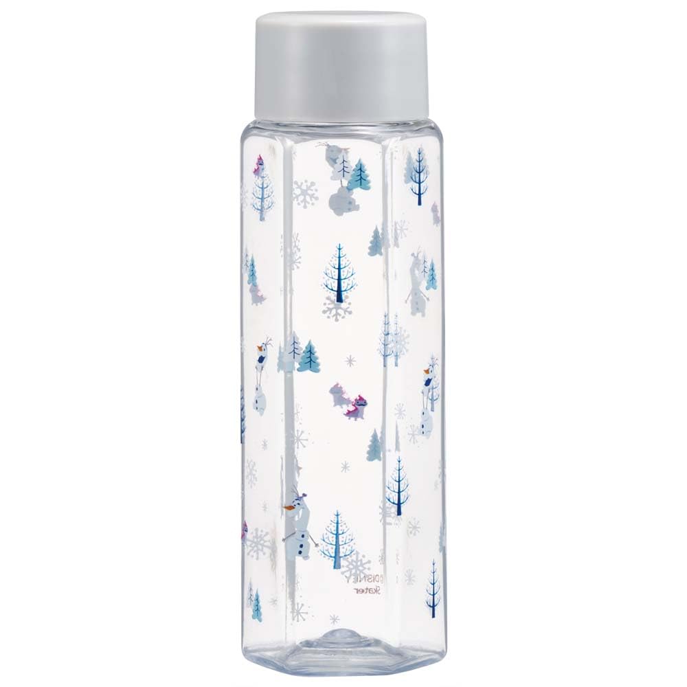 

Skater Hexagonal Plastic Water for Adults and Direct Disney Frozen Olaf My Easy-to-Grip Bottle, 250ml, Blow-Drop Design, Kids, Drinking, Clear,