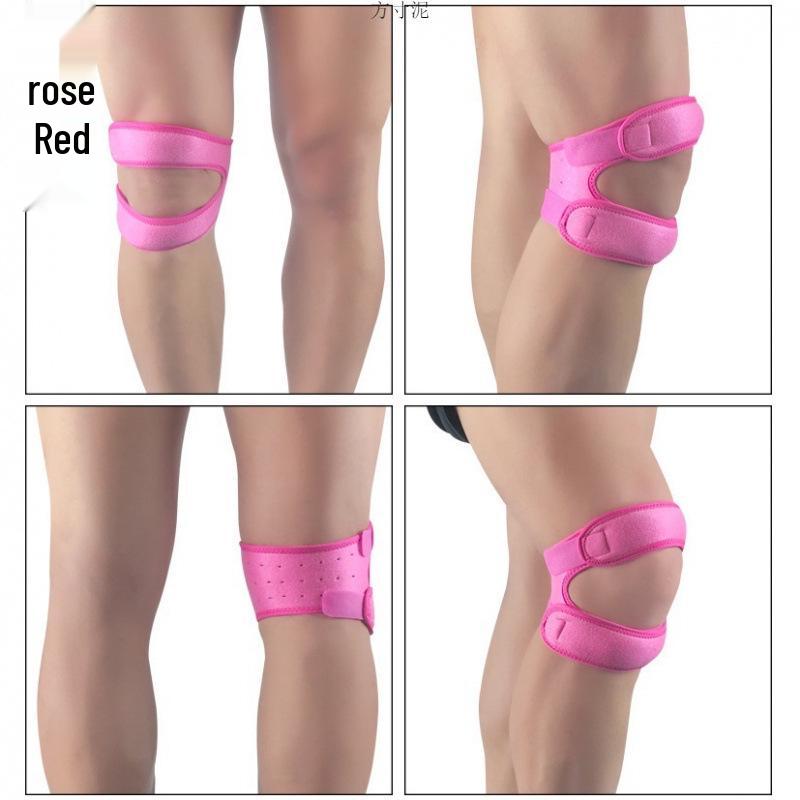Outdoor Sports Knee Pads with Patella Strap: Ideal for Basketball, Football, Tennis, Hiking, Cycling & Fitness - Protective Compression Leg Sleeves