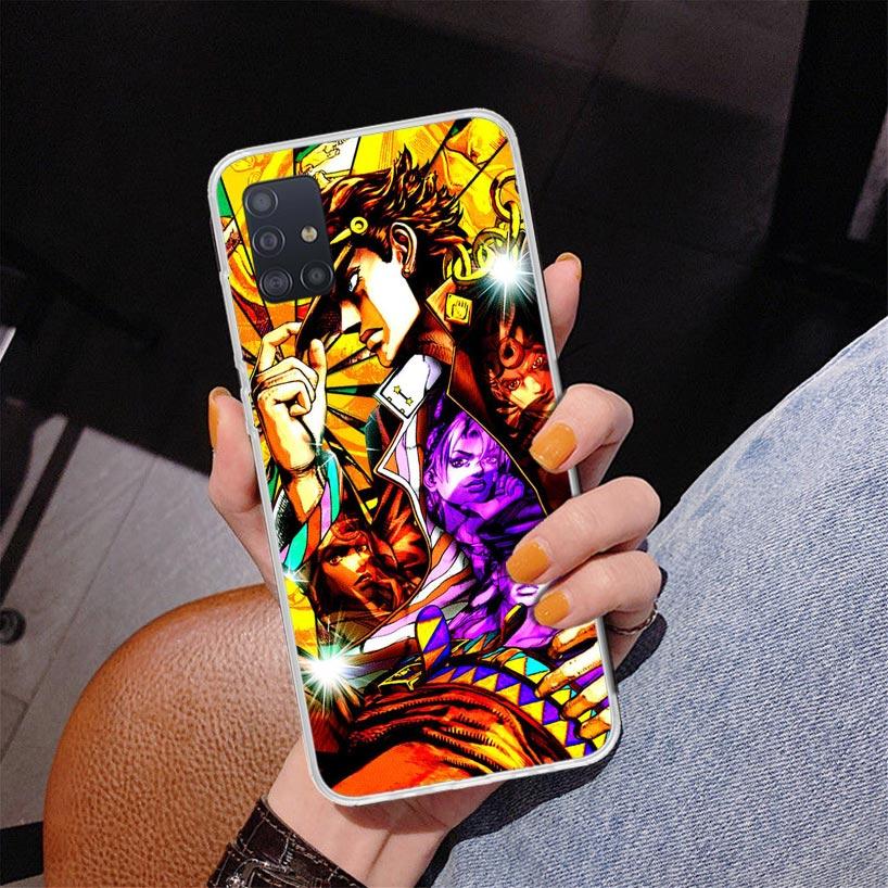 All JoJo's Bizarre Adventure Phone Case For Samsung Galaxy A52 A32 A22 A12 A51 A31 A50S A30S A20S A10S Note 20 Ultra 10 Plus S10