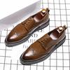 Men'S Shoes Wenzhou Leather Shoes British Pointed Hair Stylist Casual Men'S Shoes 3066-G