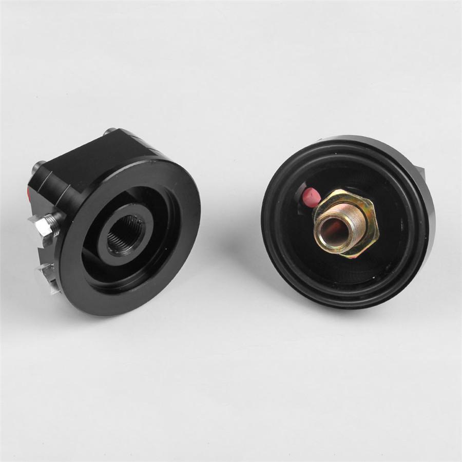 OIL FILTER SANDWICH PLATE ADAPTER Relocate Aluminum Filter Adapter Plate Kit
