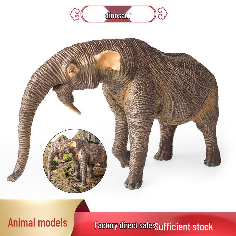 Large Elephant Jurassic Animal Model - Children's Toy Display Collection