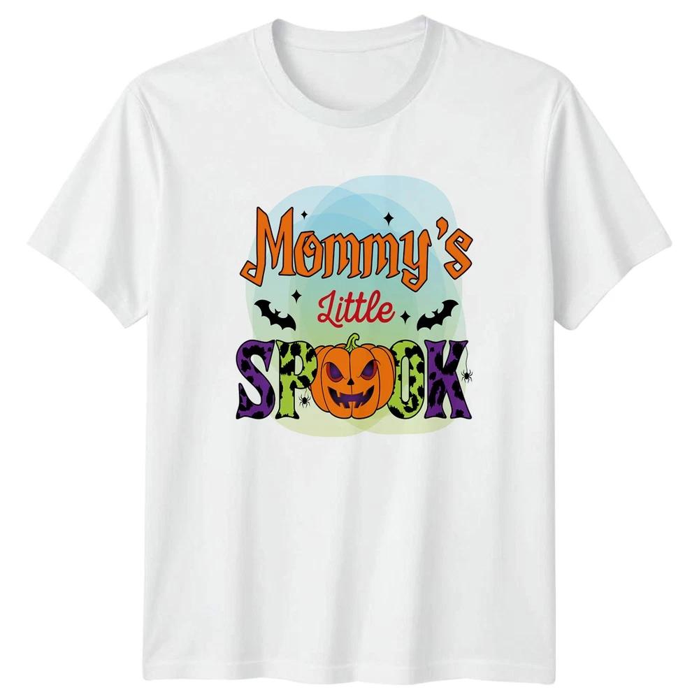 Mommys Little Spook Unisexs TShirt Motherhood Halloween Halloween Gift For Her S