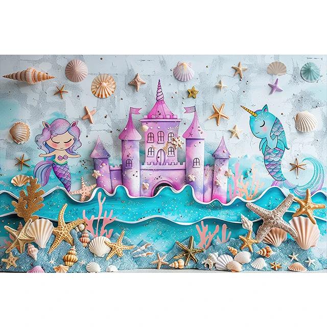 Bonvvie Photography Background Summer Beach Hawaii Luau Aloha Flamingo Holiday Party Decor Birthday Backdrop for Photo Studio