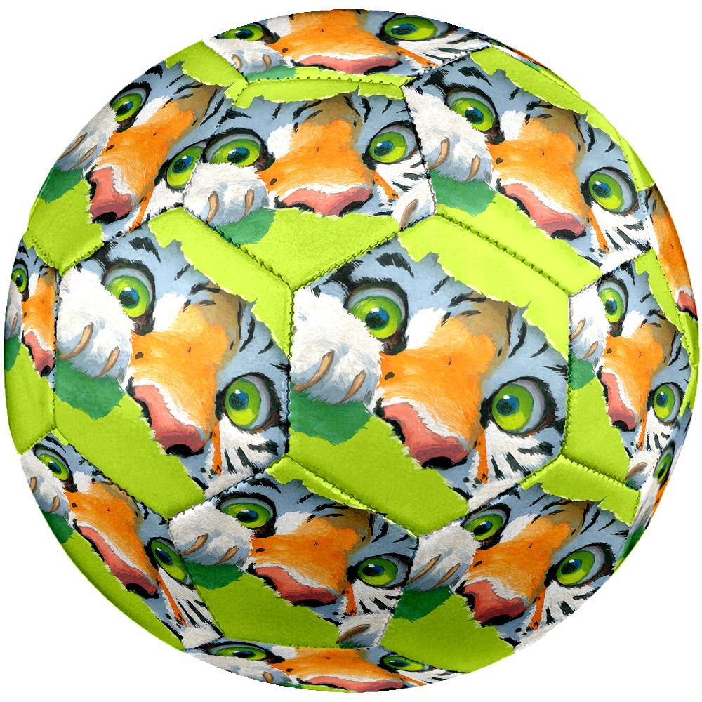 1pc Tiger Through Size 5 Soccer Ball Professional Match Training Football Indoor &Outdoor Sports Ball Lightweight Durable C65181