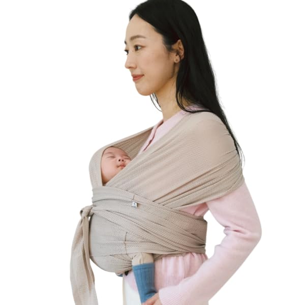 Support Konny FLEX Baby Adjustable AirMesh Summer Baby Air Mesh Cool and Suitable for Moms and Baby Newborn to International Safety Helps Soothe Baby