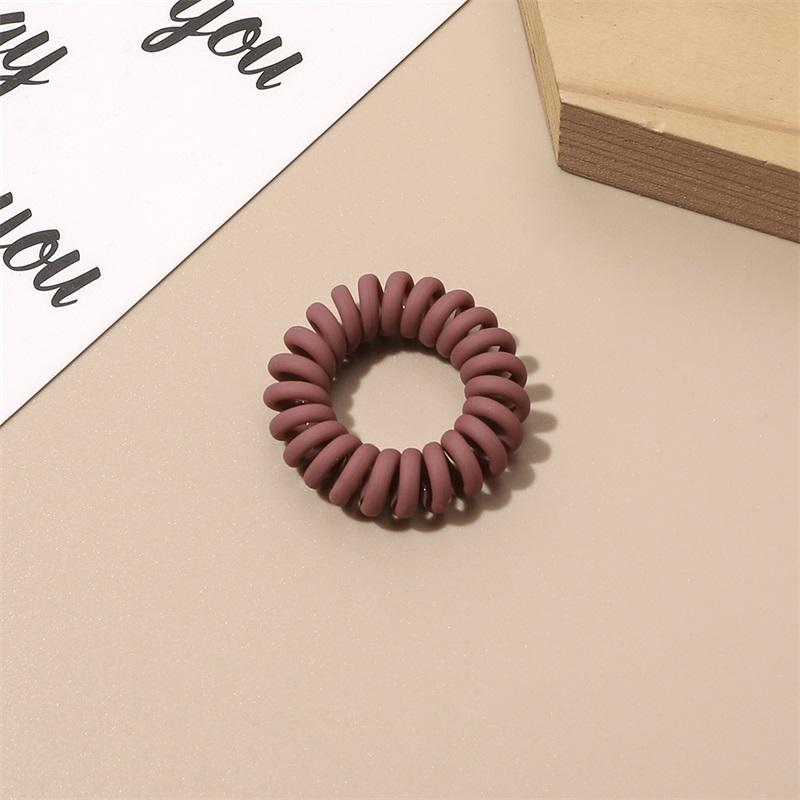3pcs Hair Tie Women Multicolor Elastic Hair Band Spiral High Elasticity Telephone Wire Gum for Hair Rubber Band Hair Accessories