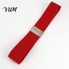 High Quality Elastic Belt Wide Waist Belt, Adjustable Stretchy with Metal Comfortable Stretch Square Buckle, Stylish Slimming Waistband for