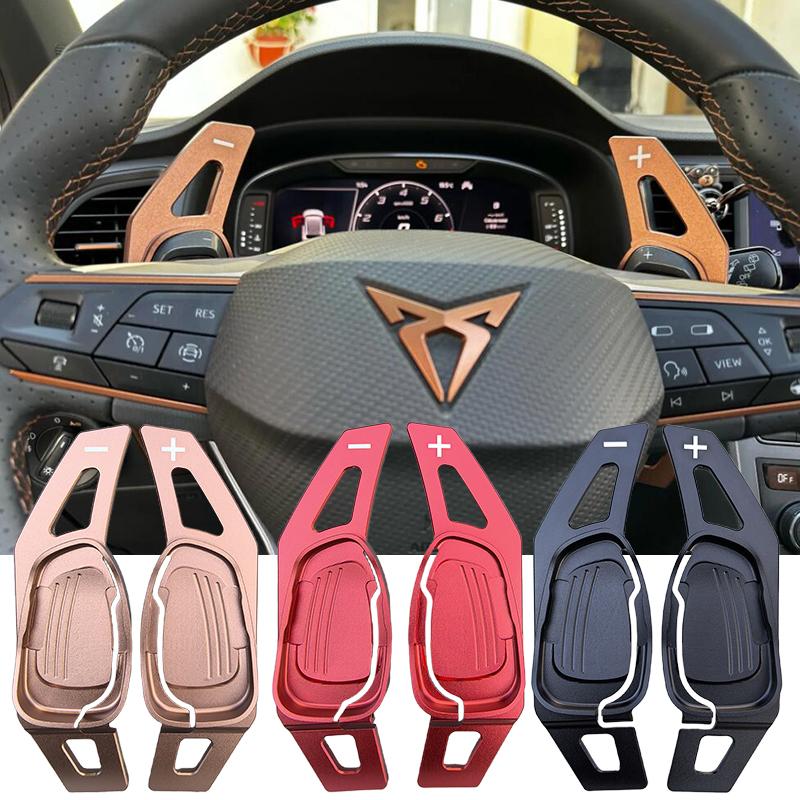 Car Steering Wheel Shift Paddle For Cupra Formentor Leon Ateca Dsg Aluminum Style Extension