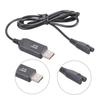 Universal 3V Replacement Charging Cable For Multiple Cordless Orals Irrigators Type C USB Double Port 1.2m