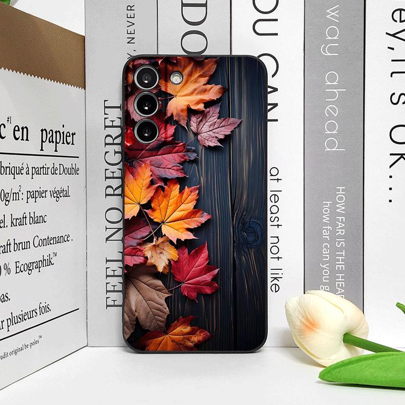 Vintage Autumn Fall Maple Leaf Pattern Phone Case for OnePlus 12 13 R 11 10 9 8 Pro Nord 4 N100 CE3 ACE2 ACE3 5G Soft Back Cover