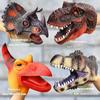 1 Piece T-Rex Dinosaur World Animal Model Action Figures Collection Soft Toys Hand Puppets Dinosaur Head Model Toy For Kids Gift
