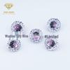 4-8mm Gradient Rose-Cut Two-Tone Soft Core Zircon Millennium Rose