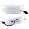 1 Pair White LED Licence Plate Light 8341A099 For Mitsubishi Lancer 2003-2017