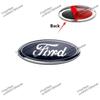 Car Sticker Ford Car Front Grille Logo Hood Logo Badge Sticker Trunk Accessories For Ford Focus mk2 mk3 Fiesta mk7 Ranger Mondeo