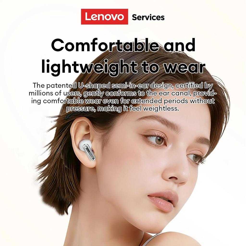 Original Lenovo LE230 Wireless Earphones Bluetooth 6.0 In Ear Earbuds Stereo Sport ENC Call Noise Reduction TWS Headphone Waterproof Mic Earbuds