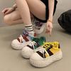 Fashion 2025 Four Season Fashion Women's Casual Shoes College Style Wide Toe Soft Comfortable Flat Shoes Outdoor Casual Sports Shoes