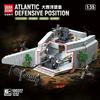QUANGUAN Simulation Armored Vehicle Building Blocks Fortress Brick Model Puzzle Toy For Hobby Enthusiasts Home Decor Collection