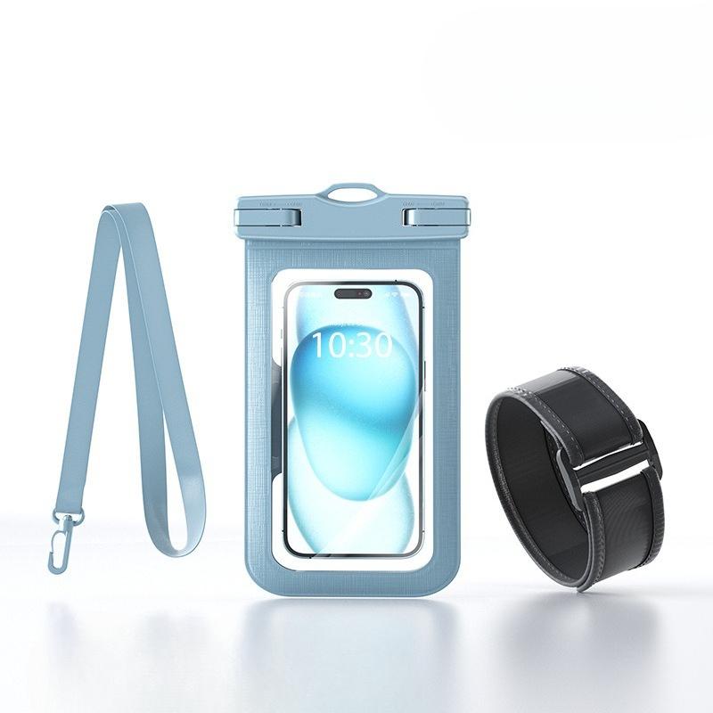 Mobile Phone Waterproof Bag - Touchscreen Waterproof for Swimming, Suitable for Diving, Seaside Drifting, Transparent Waterproof Cover
