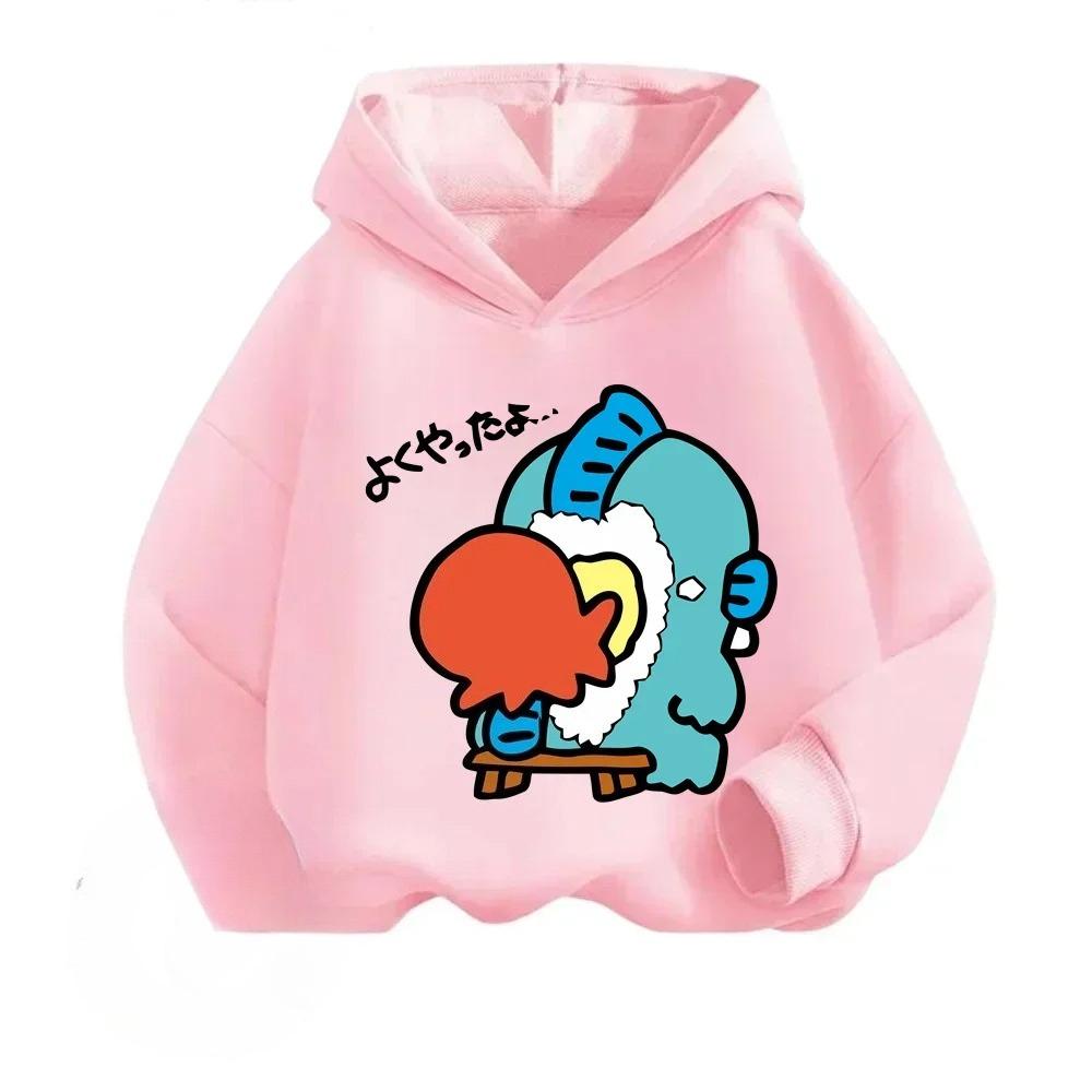 Kinder Hoodie K-Pop Dämonenjäger Mädchen Cartoon Bedruckter Hoodie für Herbst Lässige Mode Anime Bequem