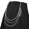 Hiphop Street Skirt Decoration Belt Luxury Women Metal Belt Hollows Out Belt for Enhancing Everyday and Event Outfits