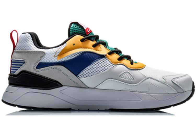 Men's Sneakers Li-Ning Li Ning Honor 2020 Breathable Low top Classic Casual Shoes Men's Standard White