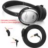 3.5mm to 2.5mm Audio Cable for BOSE QC3 with Mic Volume Control Line control Headphones Cord Line