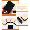FRCOLOR Classroom Chalk Eraser, Chalk Eraser, Felt Material, Wooden Handle, 3-Pack, Whiteboard Eraser, Board Cleaner, for Schools, Offices, Tutoring C