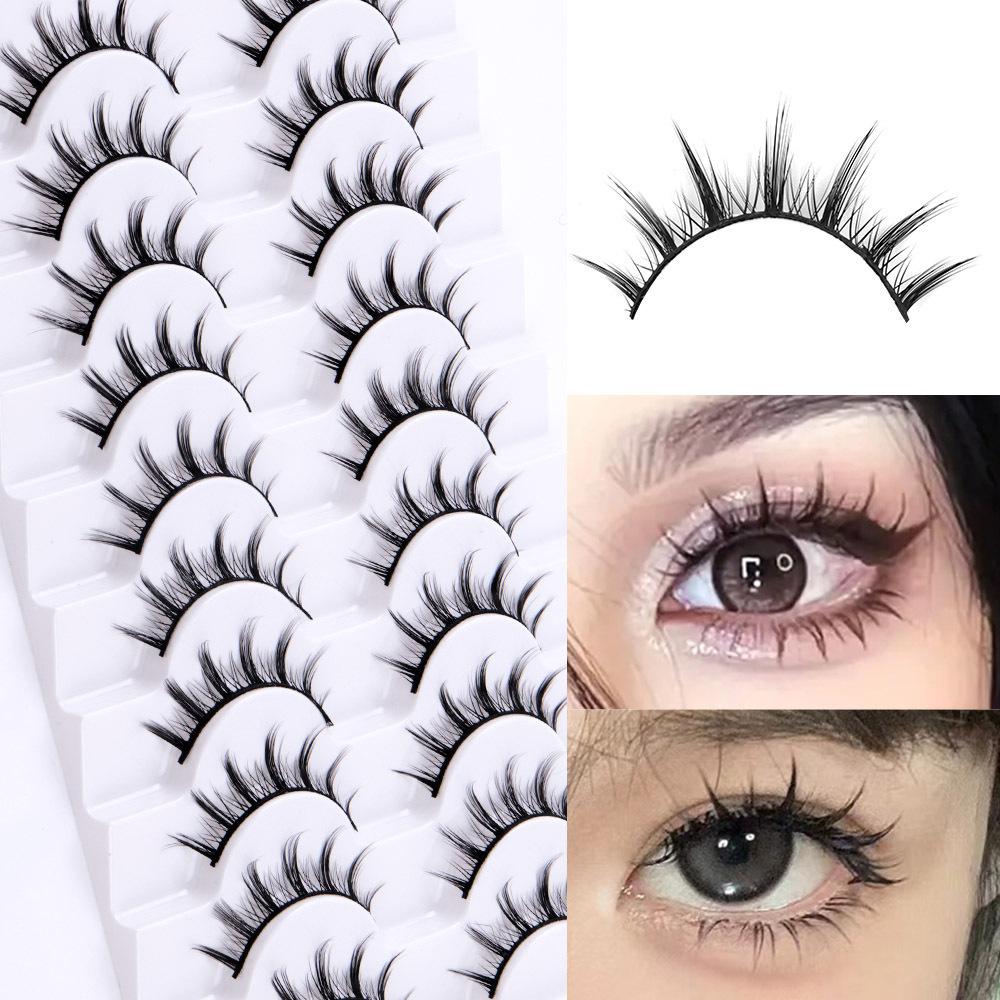 Barbie Comic Eyes False Eyelashes Daily Makeup Enlarges Eyes Natural Eyelashes