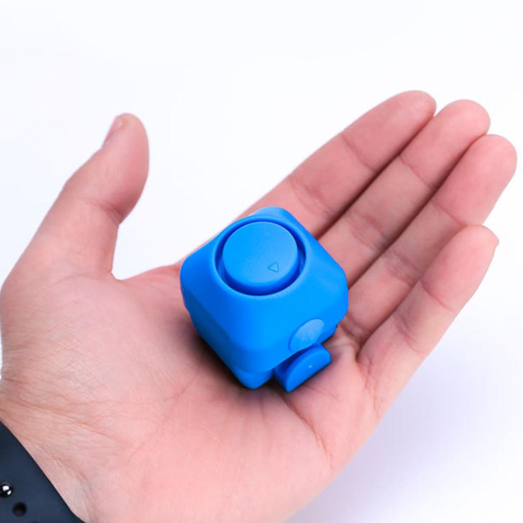 Electronic Bike Horn 130 Decibel Easy Installation Durable Plastic Silicone High Safety Electric