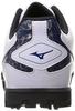 Mizuno Wide Style Light Golf Shoes, Men's, White/Navy, Size 27.0 Cm, 4E